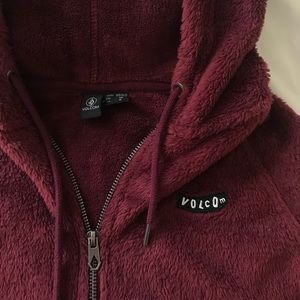 Fuzzy quarter zip